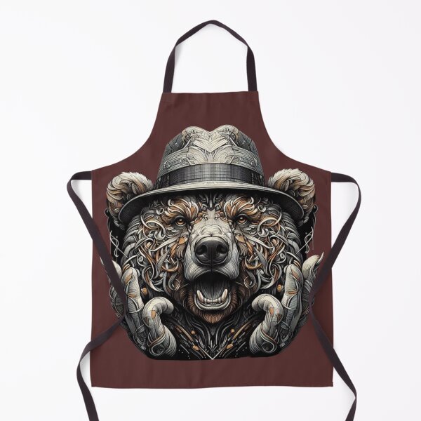 Item preview, Grizzly Don Boss: Captivating Abstract Art Canvas for Bold Home Decor designed and sold by ZulryLifestyles.