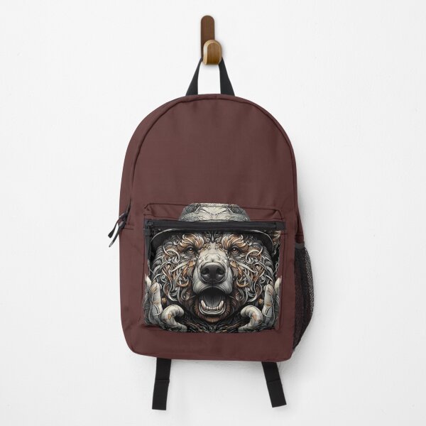 Item preview, Grizzly Don Boss: Captivating Abstract Art Canvas for Bold Home Decor designed and sold by ZulryLifestyles.