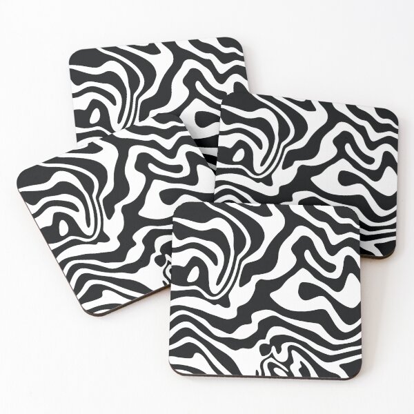 Item preview, Black Liquid Swirl designed and sold by NesaArtSpace.