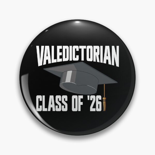 Artikelvorschau, Valedictorian Class of '26 Graduation 2026 Valedictorian Gear entworfen und verkauft von DynamicDesign.