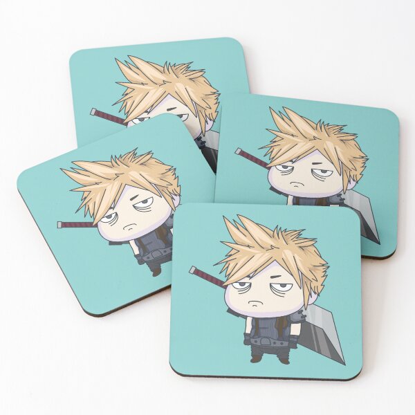 Item preview, Chubby Chibi Character - Final Fantasy game Cloud designed and sold by Craftsanity.