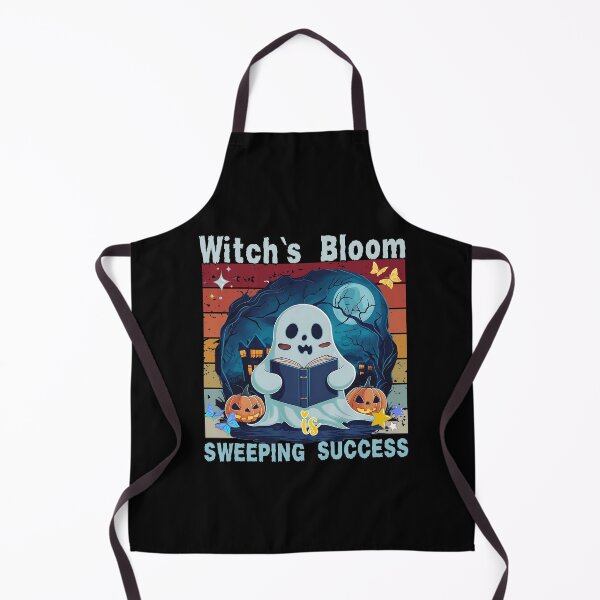 Item preview, Witch`s Bloom Is Sweeping Success Book Readers Halloween Pun Design designed and sold by Raise2Shine.