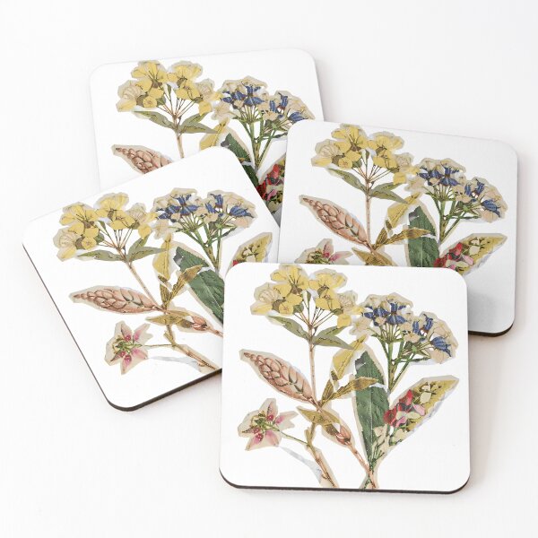 Item preview, Assorted pressed flowers scrapbook style designed and sold by JustforFunlol.