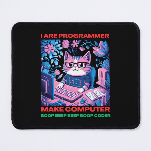 Item preview, I are programmer I make computer  boop beep beep boop coder funny T-shirt designed and sold by VividVista.