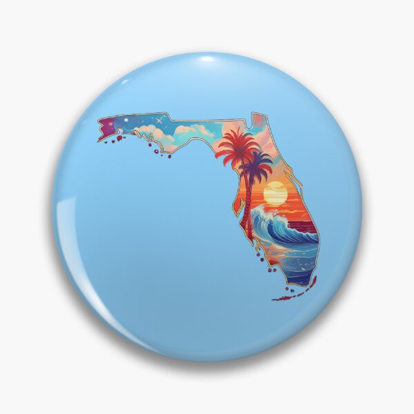 Artikelvorschau, Tropische Kunst des Staates Florida entworfen und verkauft von BeachBreezyVA.