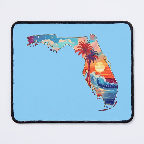 Item preview, Tropical Florida State Art designed and sold by BeachBreezyVA.