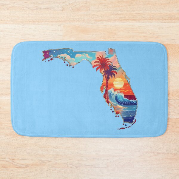 Item preview, Tropical Florida State Art designed and sold by BeachBreezyVA.