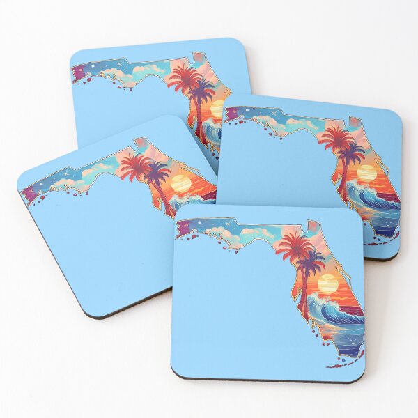 Item preview, Tropical Florida State Art designed and sold by BeachBreezyVA.