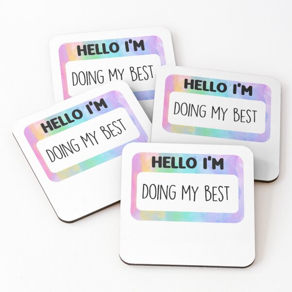 Item preview, Doing my best designed and sold by meganhuizer.