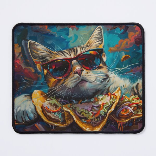 Item preview, Timeless Taco Fiesta: The Cat's Culinary Adventure designed and sold by Chaotic Cuties.