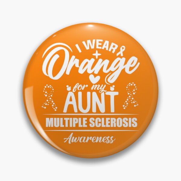 Item preview, I Wear Orange For My Aunt Multiple Sclerosis Awareness Gear designed and sold by DynamicDesign.