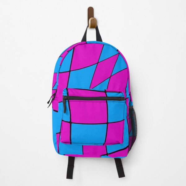 Item preview, Pink and Blue funky 3D pattern designed and sold by BLeePCreations.
