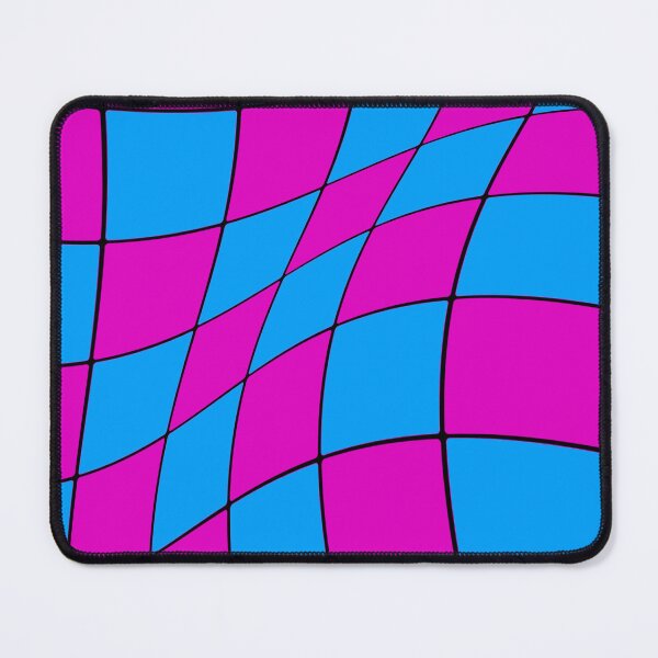 Item preview, Pink and Blue funky 3D pattern designed and sold by BLeePCreations.