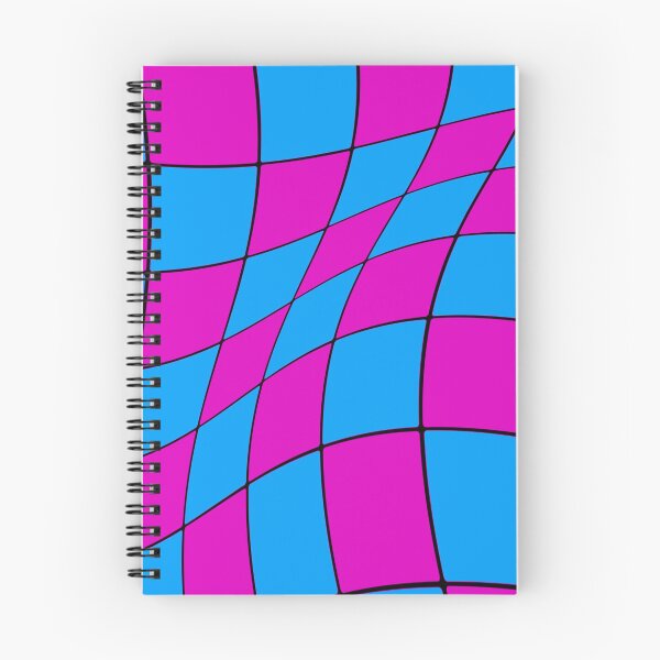 Item preview, Pink and Blue funky 3D pattern designed and sold by BLeePCreations.