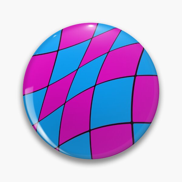 Item preview, Pink and Blue funky 3D pattern designed and sold by BLeePCreations.