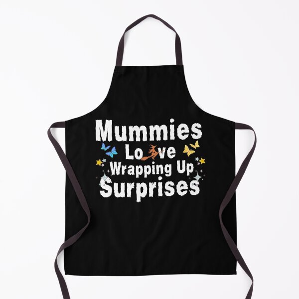 Item preview, Mummies Love Wrapping Up Surprises Halloween Pun Design designed and sold by Raise2Shine.