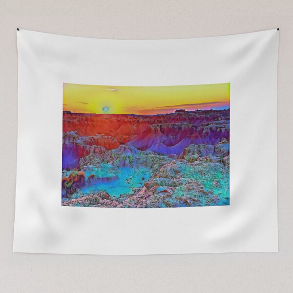 Item preview, Sunset over the Badlands designed and sold by Bobthebug.