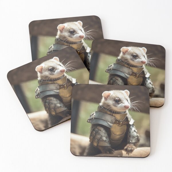 Item preview, Soldier Ferret designed and sold by Solace Sparkles.