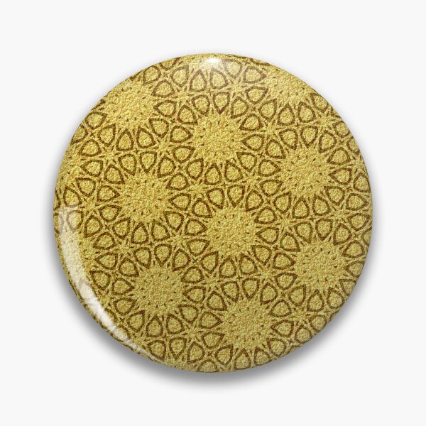 Item preview, Golden Abstract Geometric Textile Design designed and sold by funkyvibes.