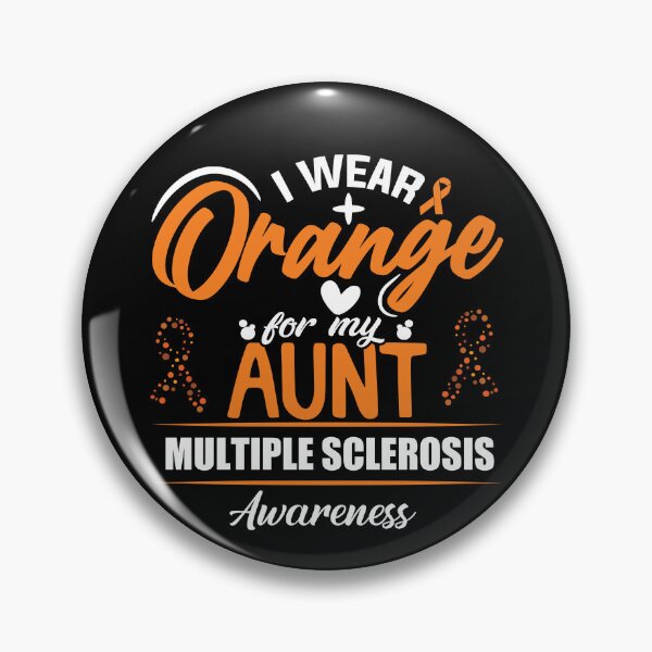 Item preview, I Wear Orange For My Aunt Multiple Sclerosis Awareness Gear designed and sold by DynamicDesign.