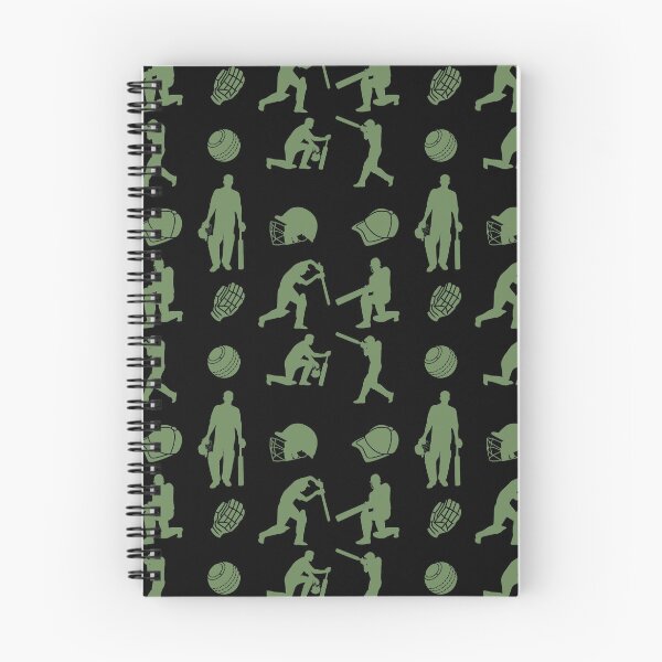 Item preview, Cricket Vintage Seamless Batsmen Pattern designed and sold by SportsT-Shirts.