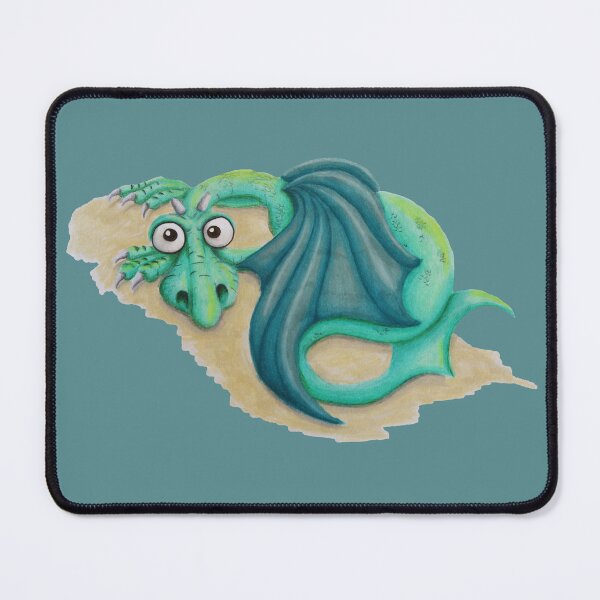 Item preview, Mystic Marlow the Great - Enchanted Aquatic Dragon designed and sold by ILoveTheQuirky.