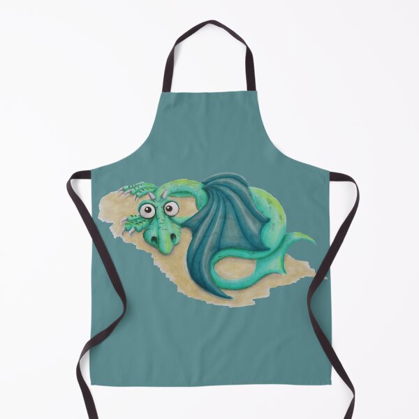 Item preview, Mystic Marlow the Great - Enchanted Aquatic Dragon designed and sold by ILoveTheQuirky.