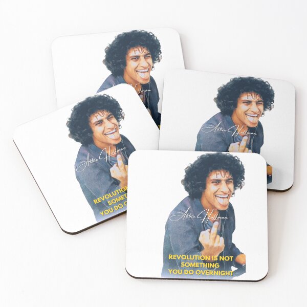 Item preview, Abbie Hoffman Quote T-Shirt and Sticker designed and sold by DiverseDazzle.