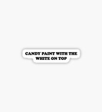 Candy Paint Post Malone Sticker