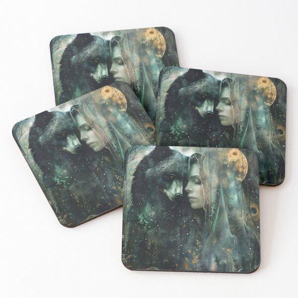 Item preview, Animal Spirit Guide, Bear and Goddess T-Shirt designed and sold by Art.Fusion.Studio.