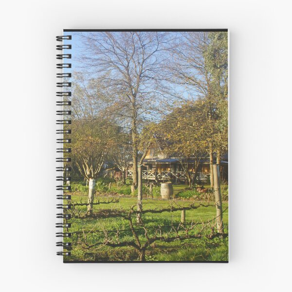 Item preview, Winter at Magpie Springs Vineyard with Homestead by Adelaide Artist Avril Thomas.  designed and sold by MagpieSprings.