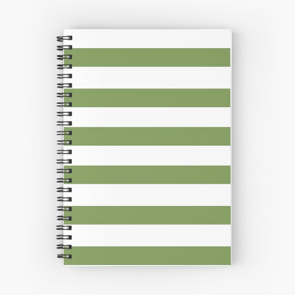 Item preview, Horizontal wide and thick stripe fashion green and white colors designed and sold by Carlos Gudino.