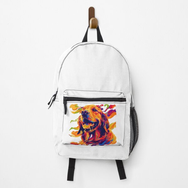 Item preview, Colorful Golden Retriever Design designed and sold by SmarterShoppes.
