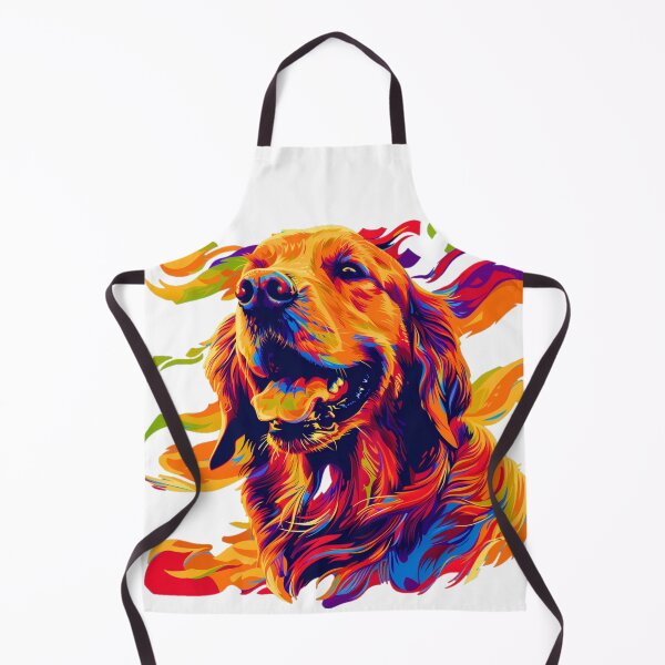 Item preview, Colorful Golden Retriever Design designed and sold by SmarterShoppes.