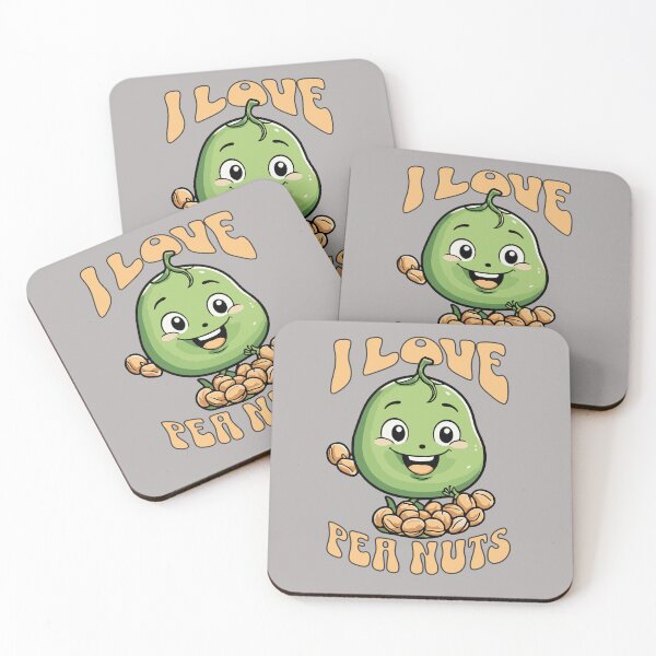 Item preview, I Love Pea Nuts designed and sold by NuttySqueaky.