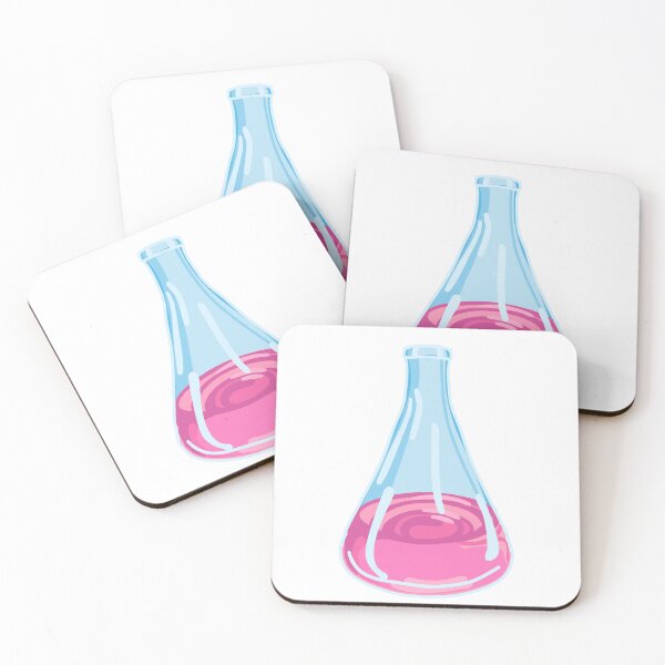 Item preview, Science Flask Pink designed and sold by sciencedaisies.