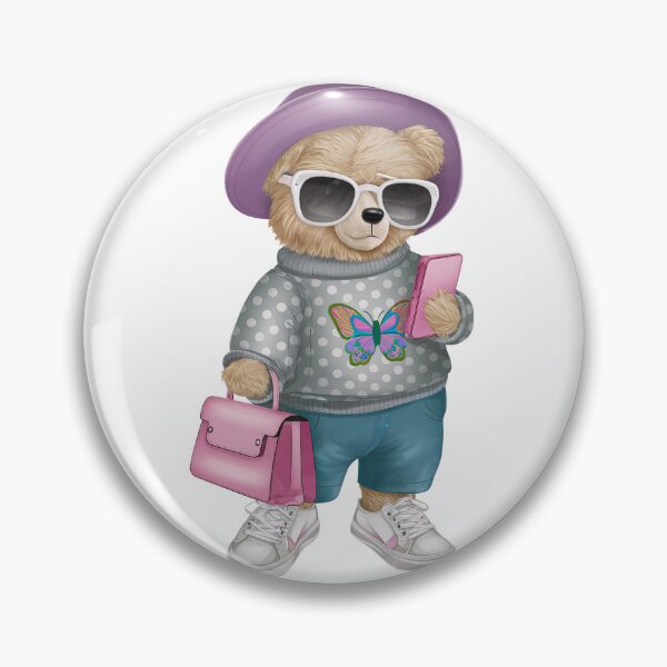 Item preview, Cute stylish bear! designed and sold by fribabywonder.