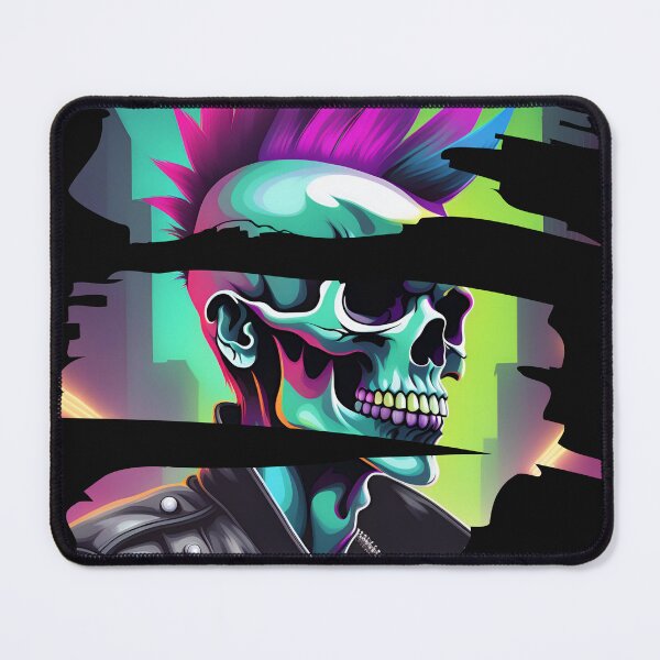 Item preview, Punk skull designed and sold by DebriArte.