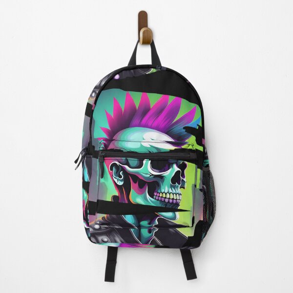 Item preview, Punk skull designed and sold by DebriArte.