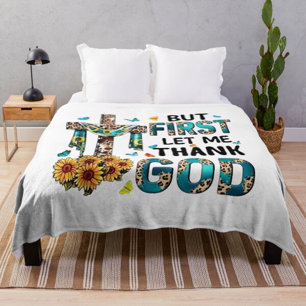 Item preview, But first let me thank god designed and sold by skeastore.