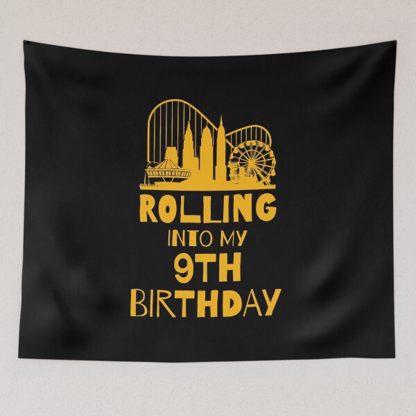 Item preview, Rolling into my 9th Birthday designed and sold by 87-Aesthetics.
