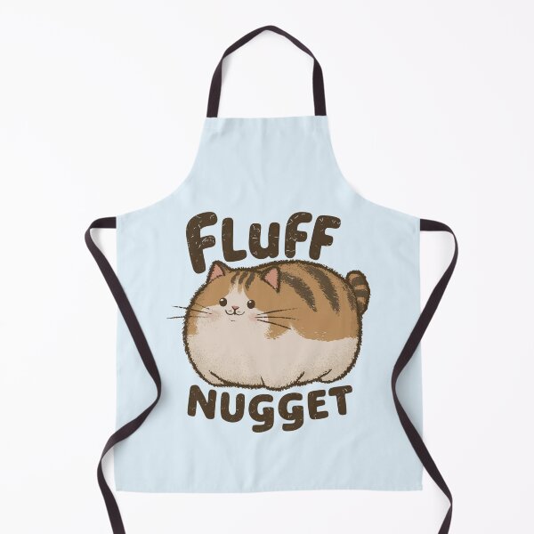 Item preview, Fluff Nugget - Adorable Chubby Cat designed and sold by ZenEverAI.