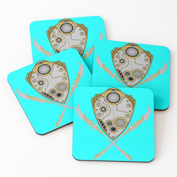 Item preview, Steampunk Shield (Armaments, Cyan) designed and sold by MurpheusTech.