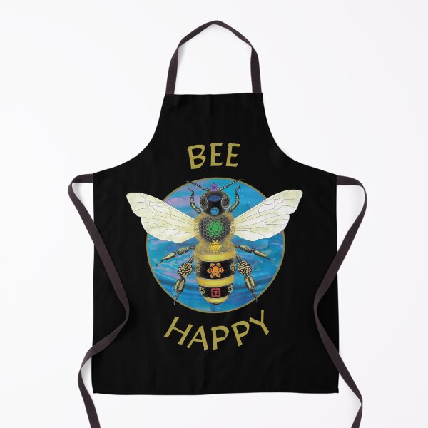 Artikelvorschau, Blaue Schutzbiene - Bee Happy entworfen und verkauft von charactergirl.
