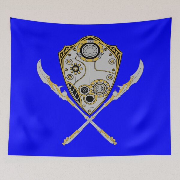 Item preview, Steampunk Shield (Armaments, Blue) designed and sold by MurpheusTech.