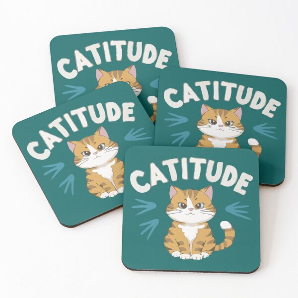 Item preview, Catiitude-Sassy Cat Artwork designed and sold by Collision19.