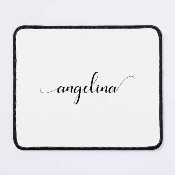 Item preview, Angelina - Custom name on delicate black cursive font designed and sold by To the Lua.
