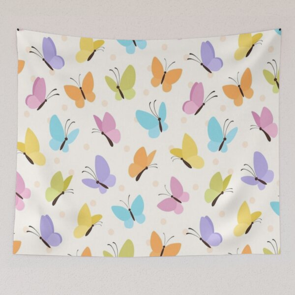 Item preview, Colorful butterfly pattern  designed and sold by Starfox120.