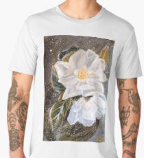 WHITE MAGNOLIA by H.Lin Men's Premium T-Shirt