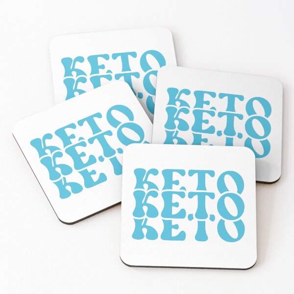 Item preview, Retro Keto Diet Typography - Fun Blue Keto Design designed and sold by Simplystik.